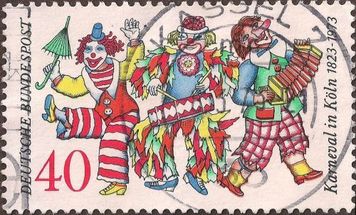 GERMANY Cologne Carnival 1973 40 Pfennig GERMANY Cologne Carnival 1973 40 Pfennig